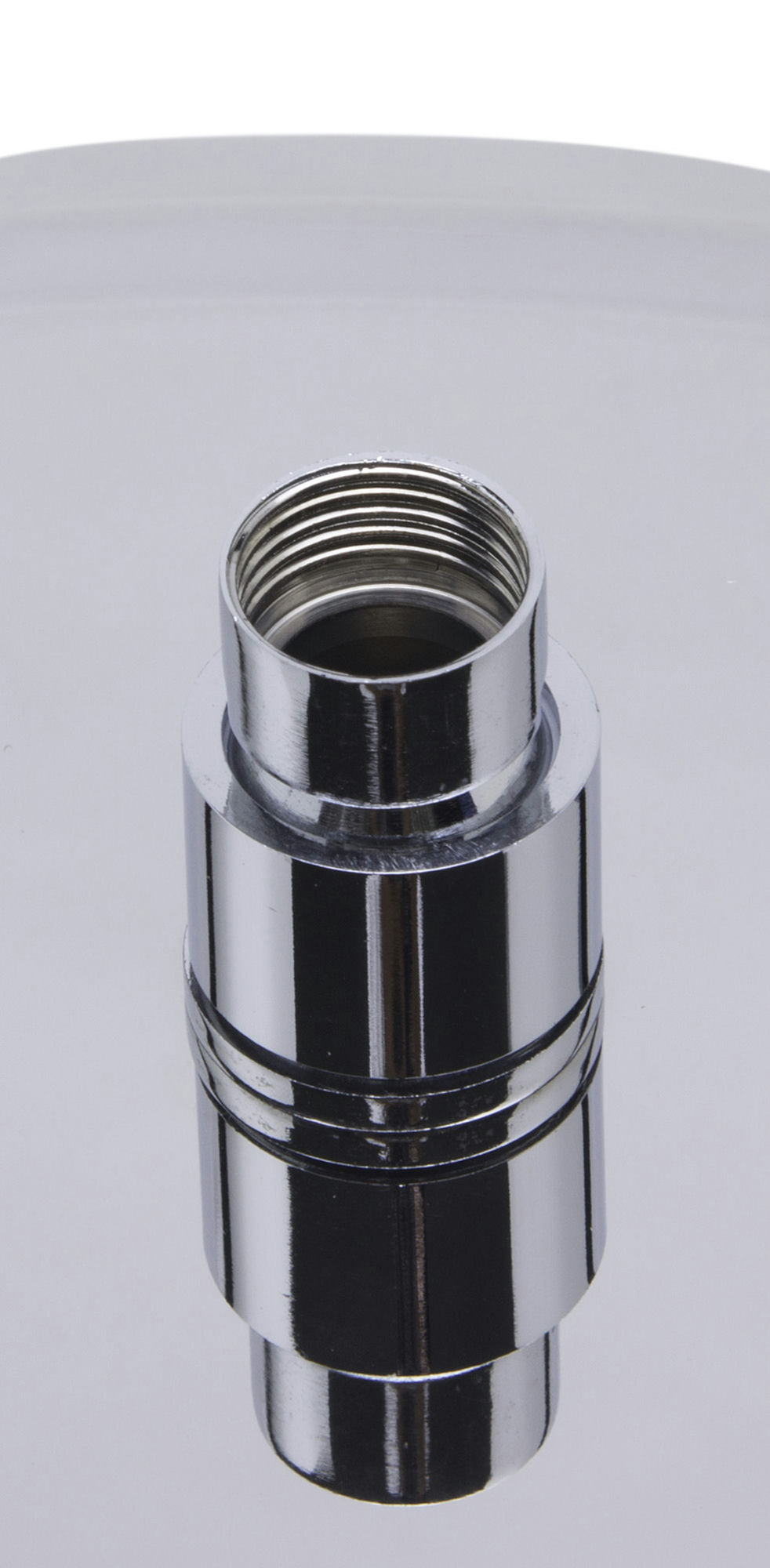 ALFI brand 12" Oval Polished Solid Stainless Steel Ultra Thin Rain Shower Head