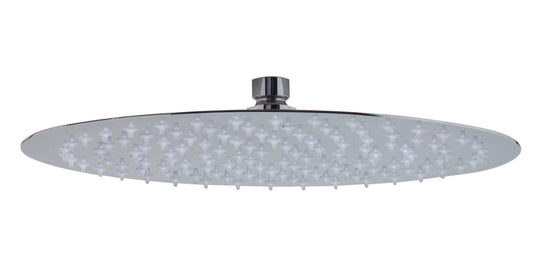 ALFI brand Solid Polished Stainless Steel 12" Round Ultra Thin Rain Shower Head