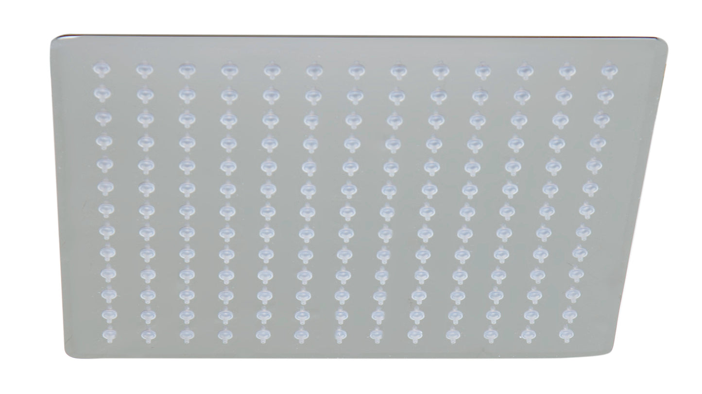 ALFI brand Solid Polished Stainless Steel 12" Square Ultra Thin Rain Shower Head