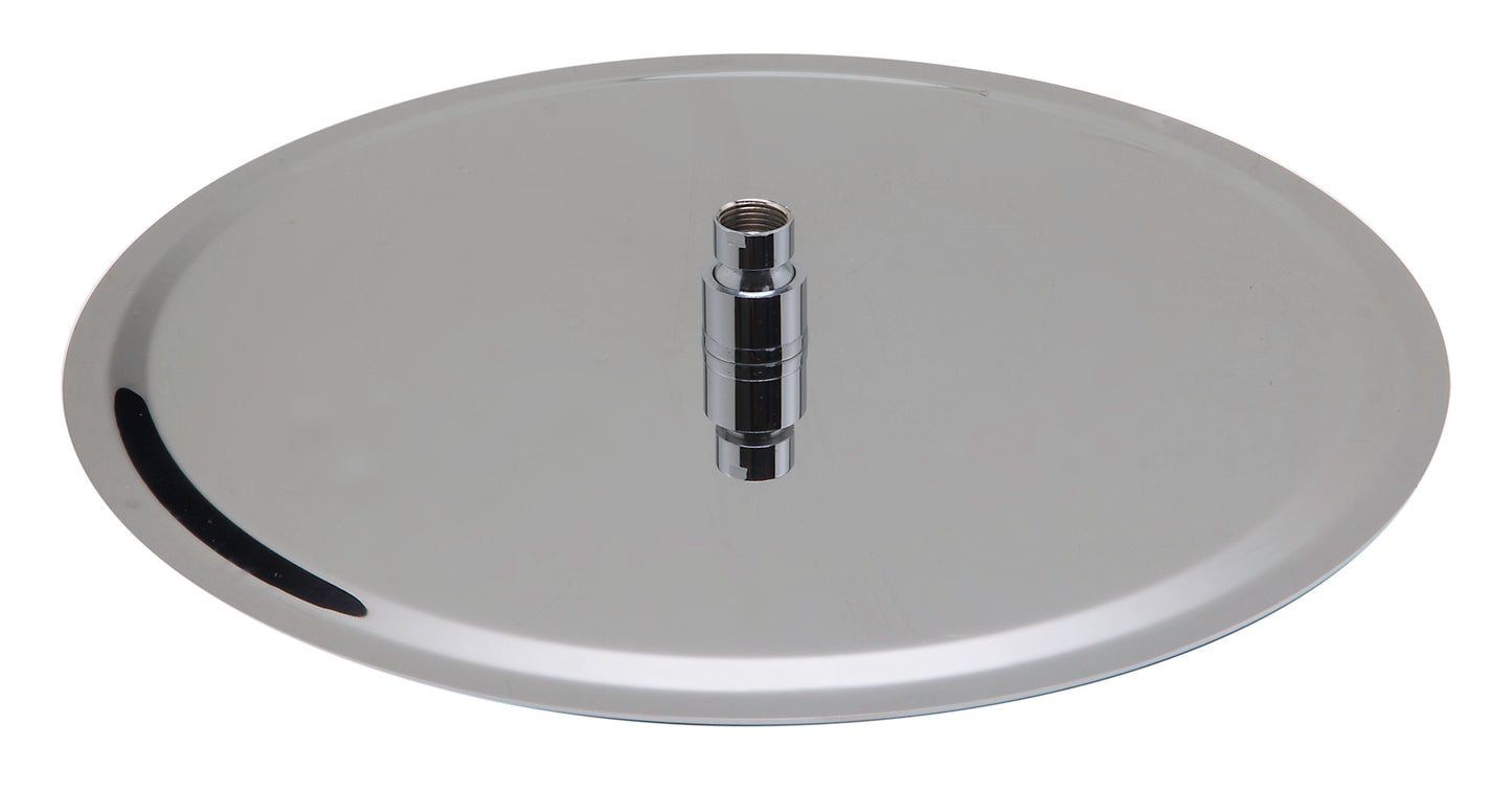 ALFI brand Solid Polished Stainless Steel 16" Round Ultra Thin Rain Shower Head