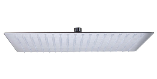 ALFI brand Solid Brushed Stainless Steel 16" Square Ultra Thin Rain Shower Head