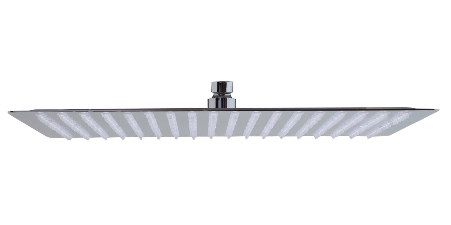 ALFI brand Solid Polished Stainless Steel 16" Square Ultra Thin Rain Shower Head