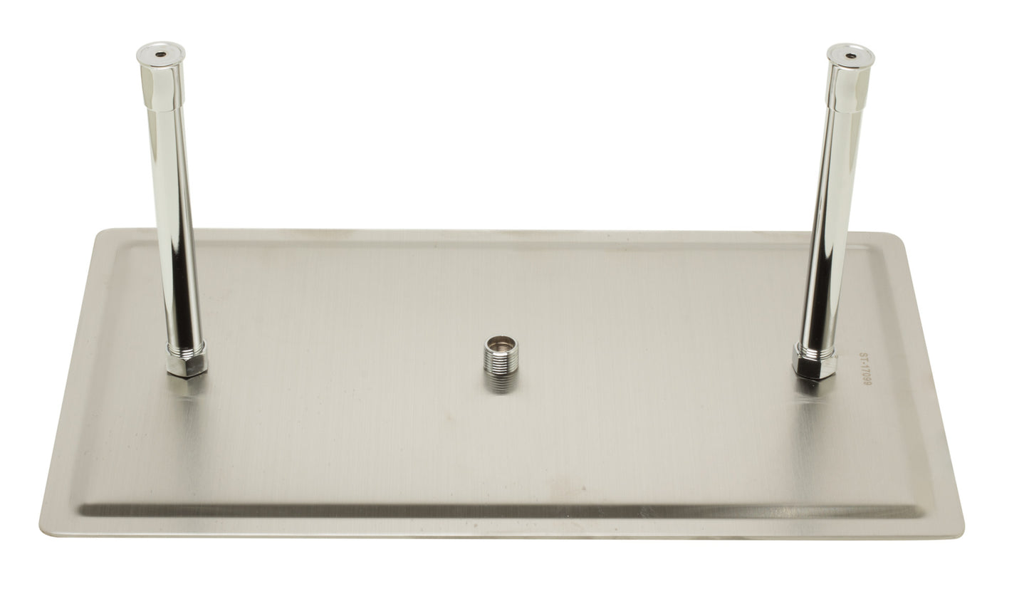 ALFI brand 20" Rectangular Brushed Stainless Steel Ultra Thin Rain Shower Head