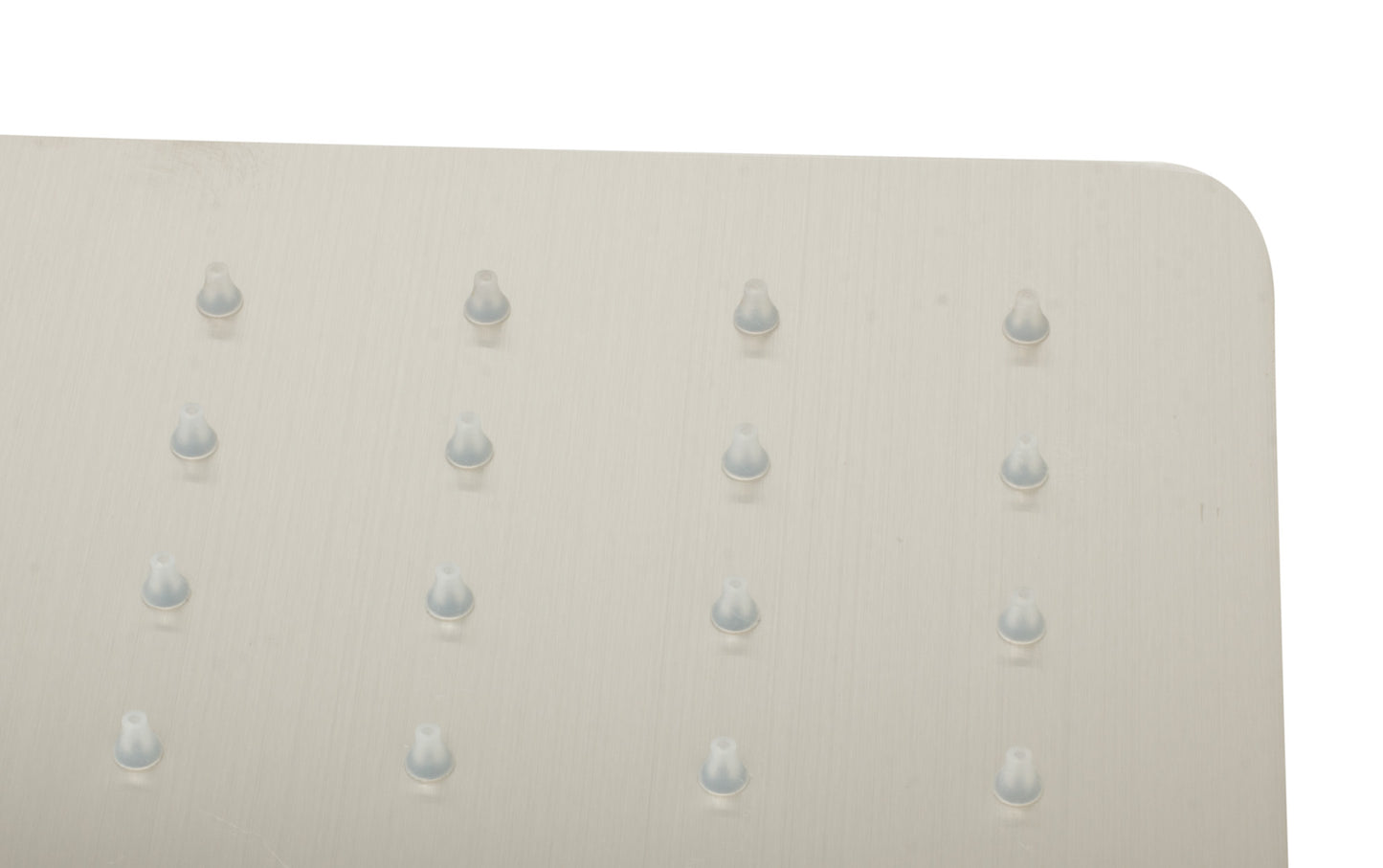 ALFI brand 20" Rectangular Brushed Stainless Steel Ultra Thin Rain Shower Head