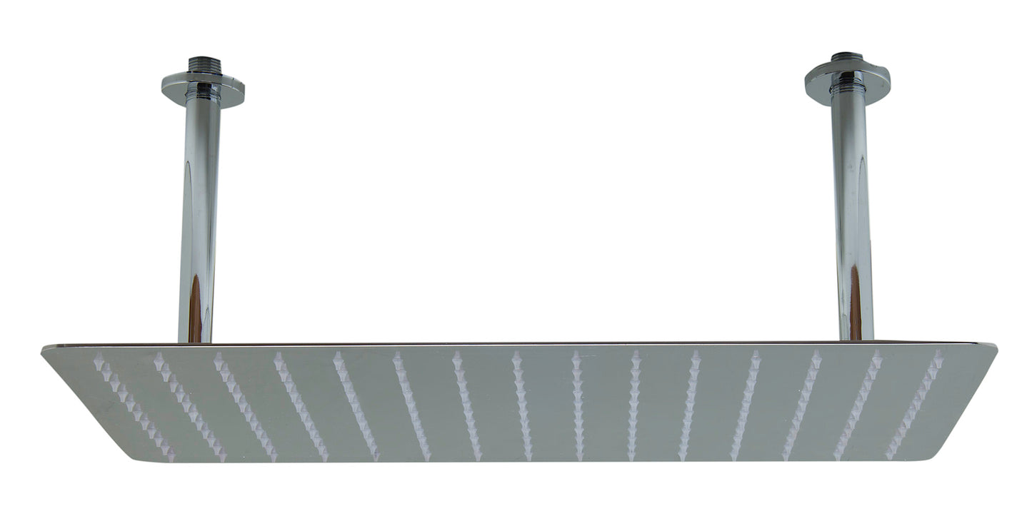 ALFI brand 20" Rectangular Polished Stainless Steel Ultra Thin Rain Shower Head