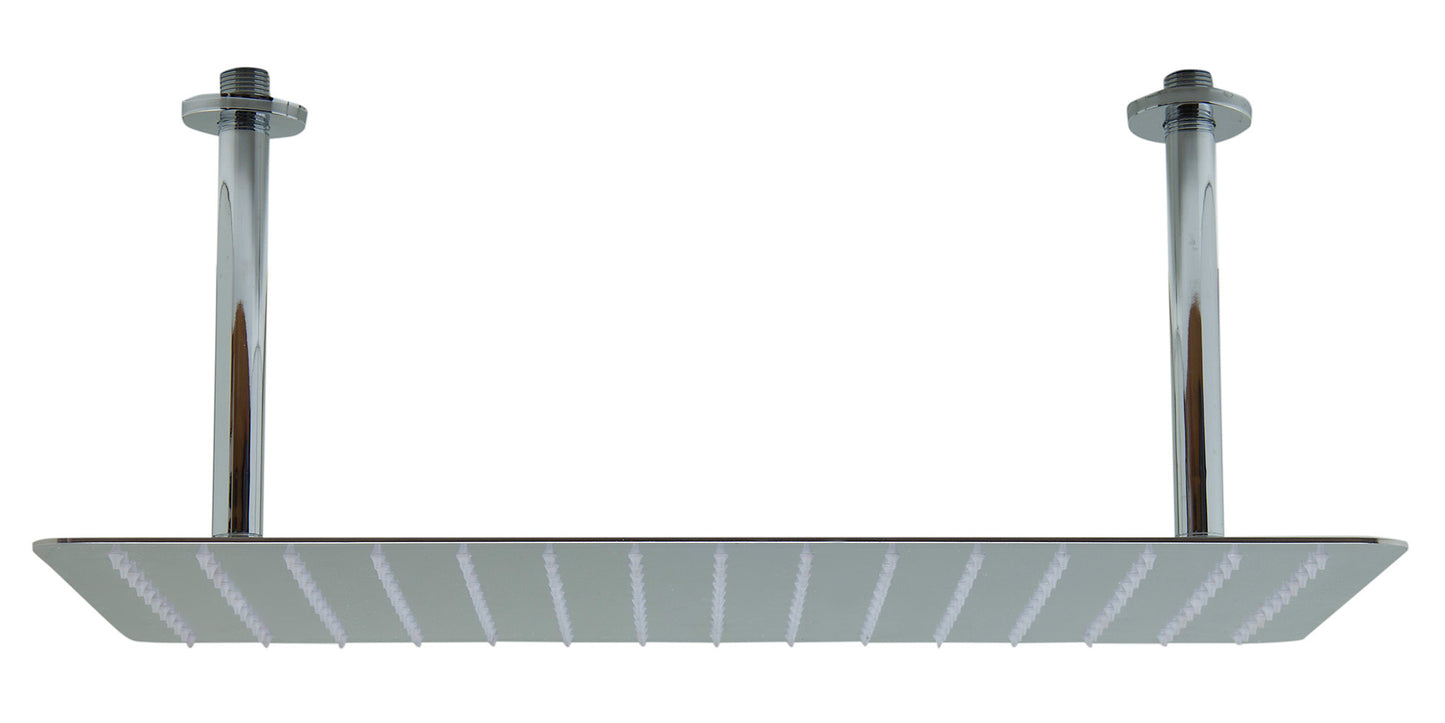 ALFI brand 20" Rectangular Polished Stainless Steel Ultra Thin Rain Shower Head
