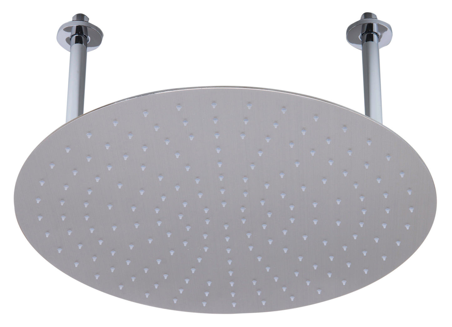 ALFI brand 20" Round Brushed Solid Stainless Steel Ultra Thin Rain Shower Head