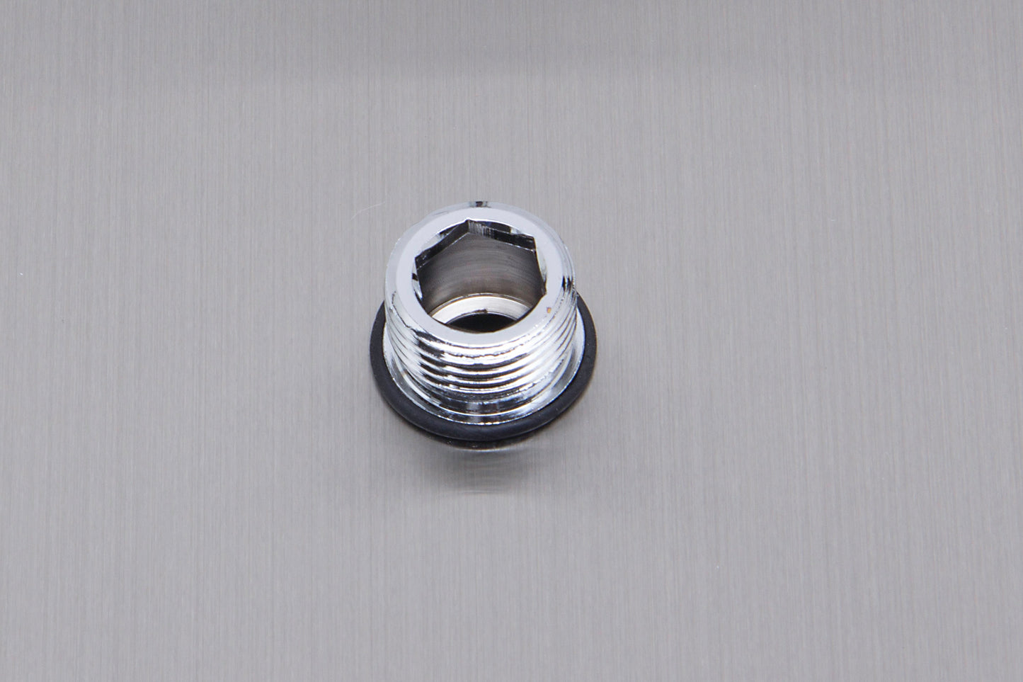 ALFI brand 20" Round Brushed Solid Stainless Steel Ultra Thin Rain Shower Head