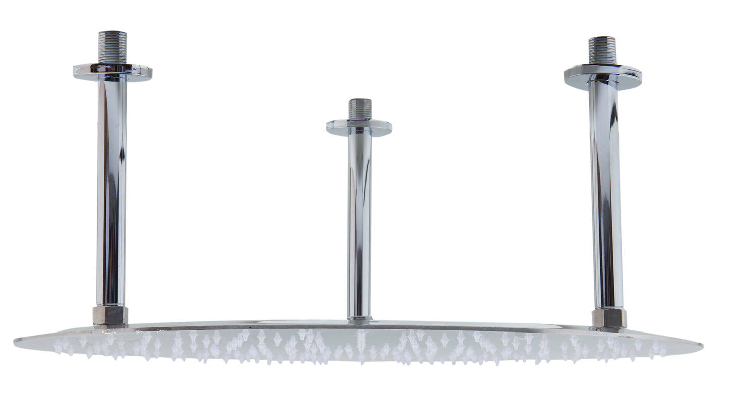 ALFI brand 20" Round Polished Solid Stainless Steel Ultra Thin Rain Shower Head