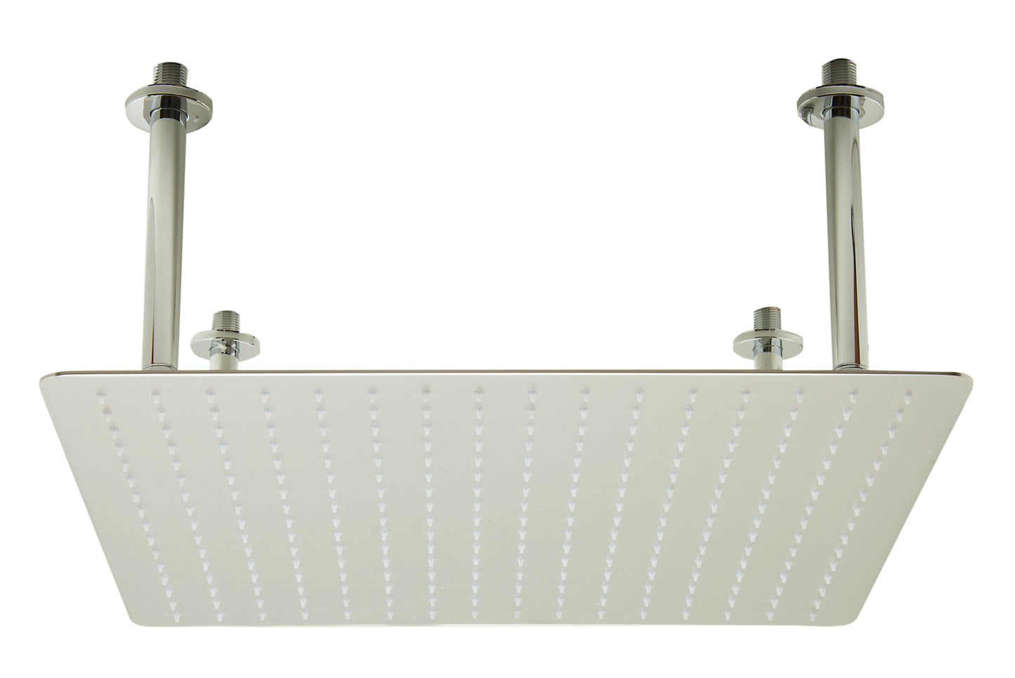 ALFI brand 20" Square Brushed Solid Stainless Steel Ultra Thin Rain Shower Head