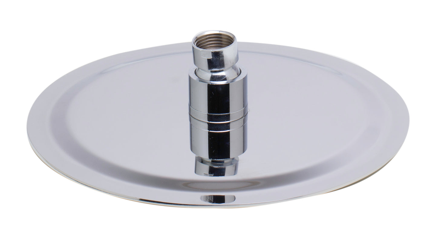ALFI brand Solid Polished Stainless Steel 8" Round Ultra Thin Rain Shower Head