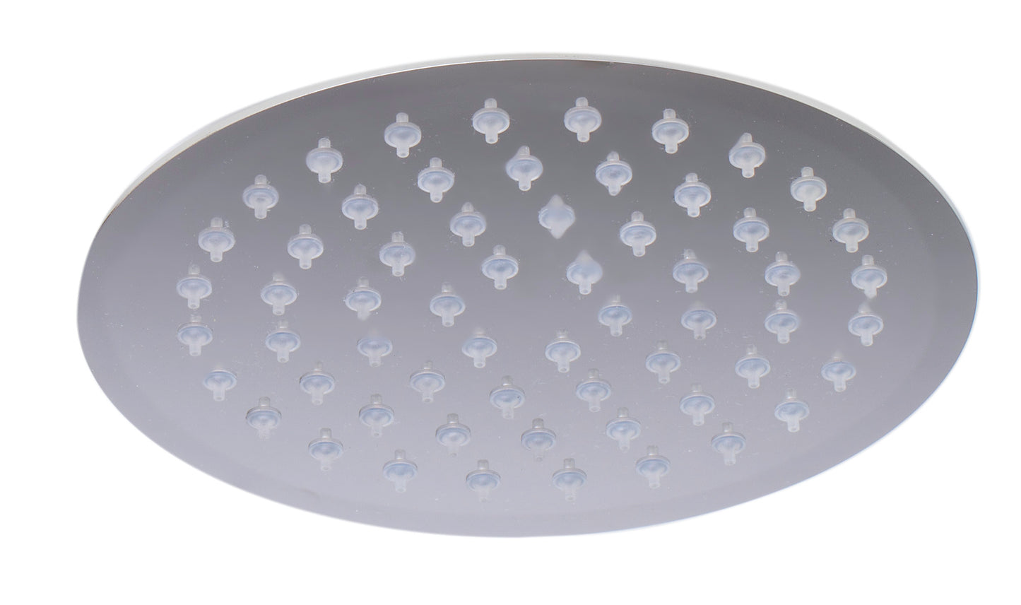 ALFI brand Solid Polished Stainless Steel 8" Round Ultra Thin Rain Shower Head