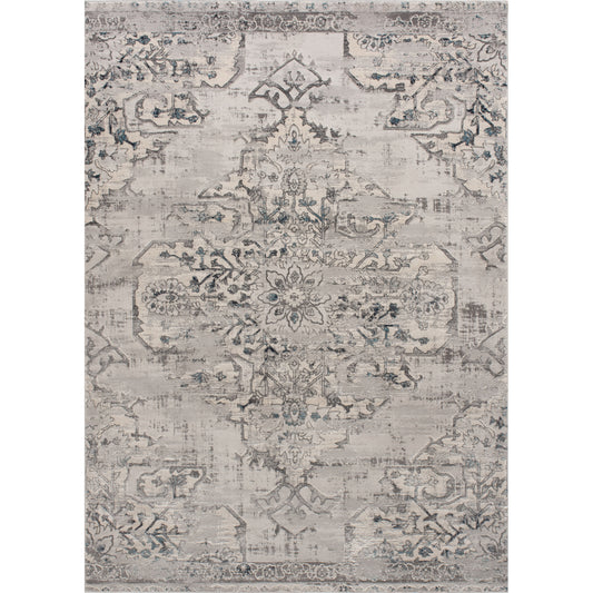 Ariella Rectangle Grey,Blue Indoor Rug 7,87X10,17 Ft