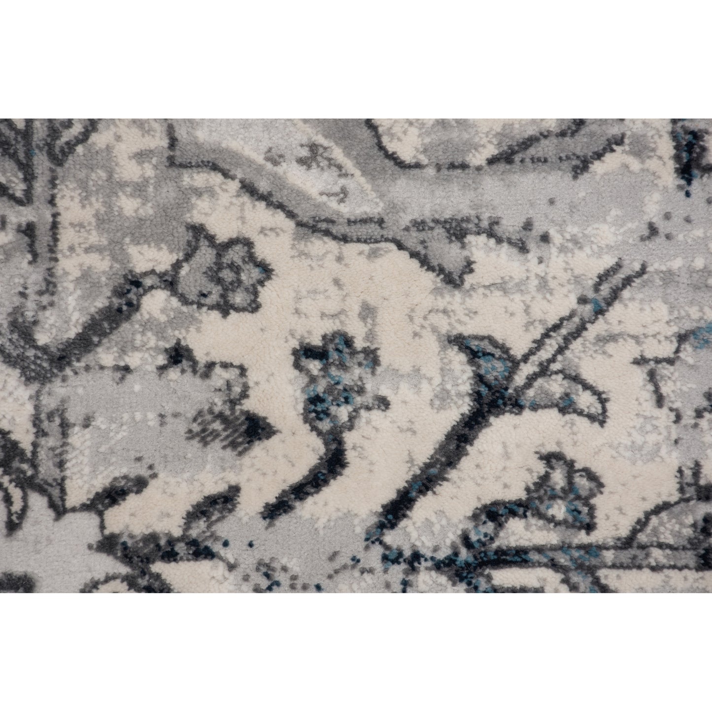 Ariella Rectangle Grey,Blue Indoor Rug 7,87X10,17 Ft