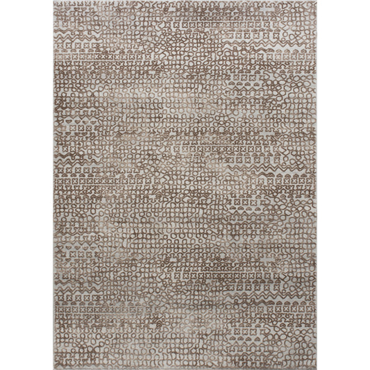 Ariella Rectangle Brown,Grey Indoor Rug 5,25X7,21 Ft