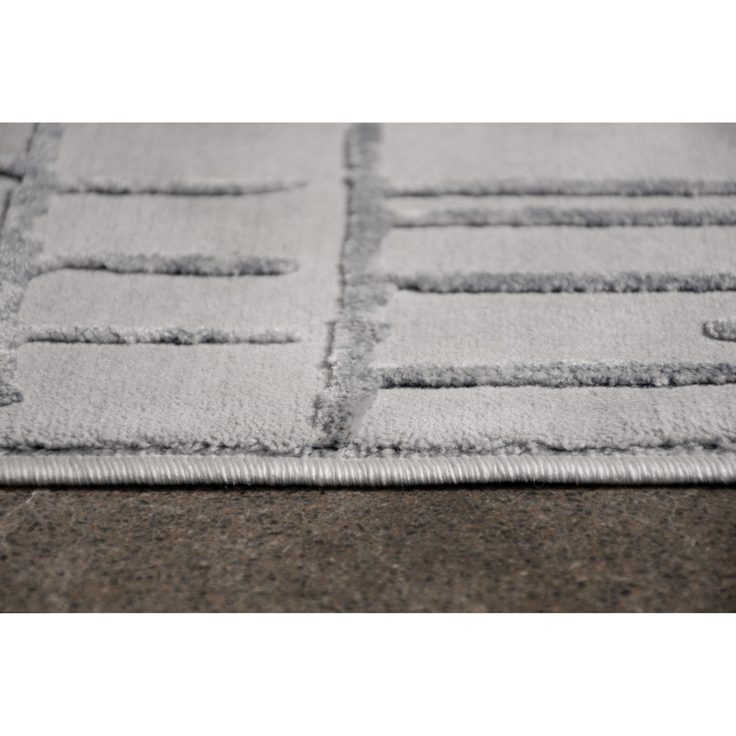 Ariella Rectangle Grey/Blue Indoor Rug 2'6" X 10 Ft