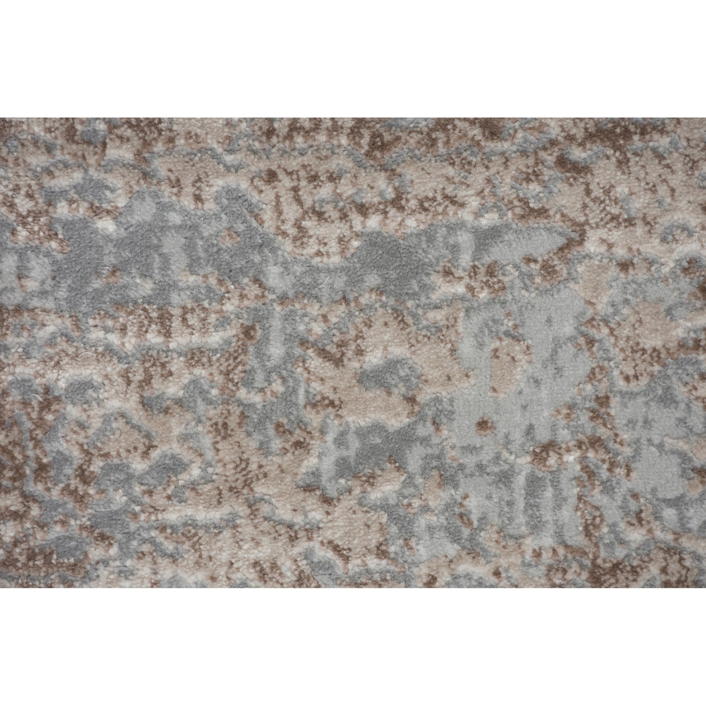 Ariella Rectangle Grey,Brown Indoor Rug 5,25X7,21 Ft