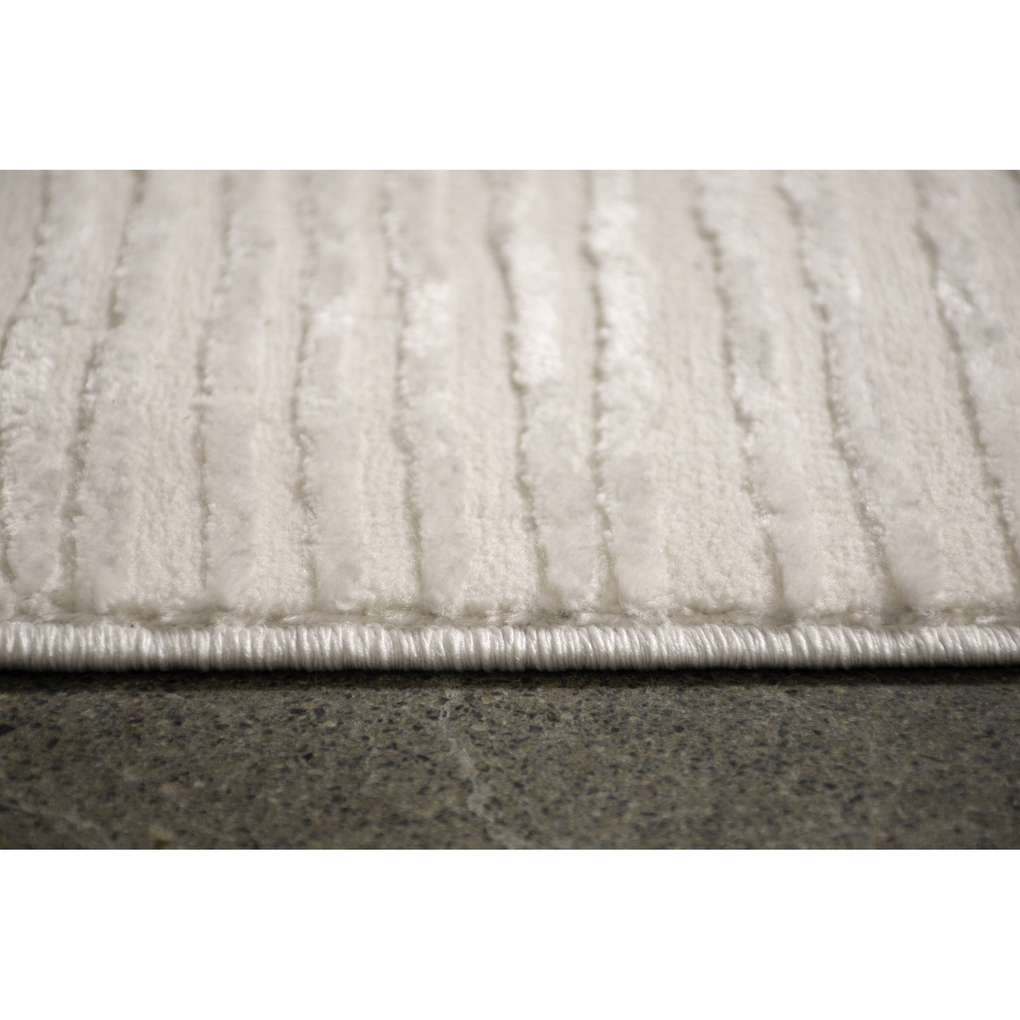 Camila Rectangle Off-White Indoor Rug 5'25" X 7'21" Ft