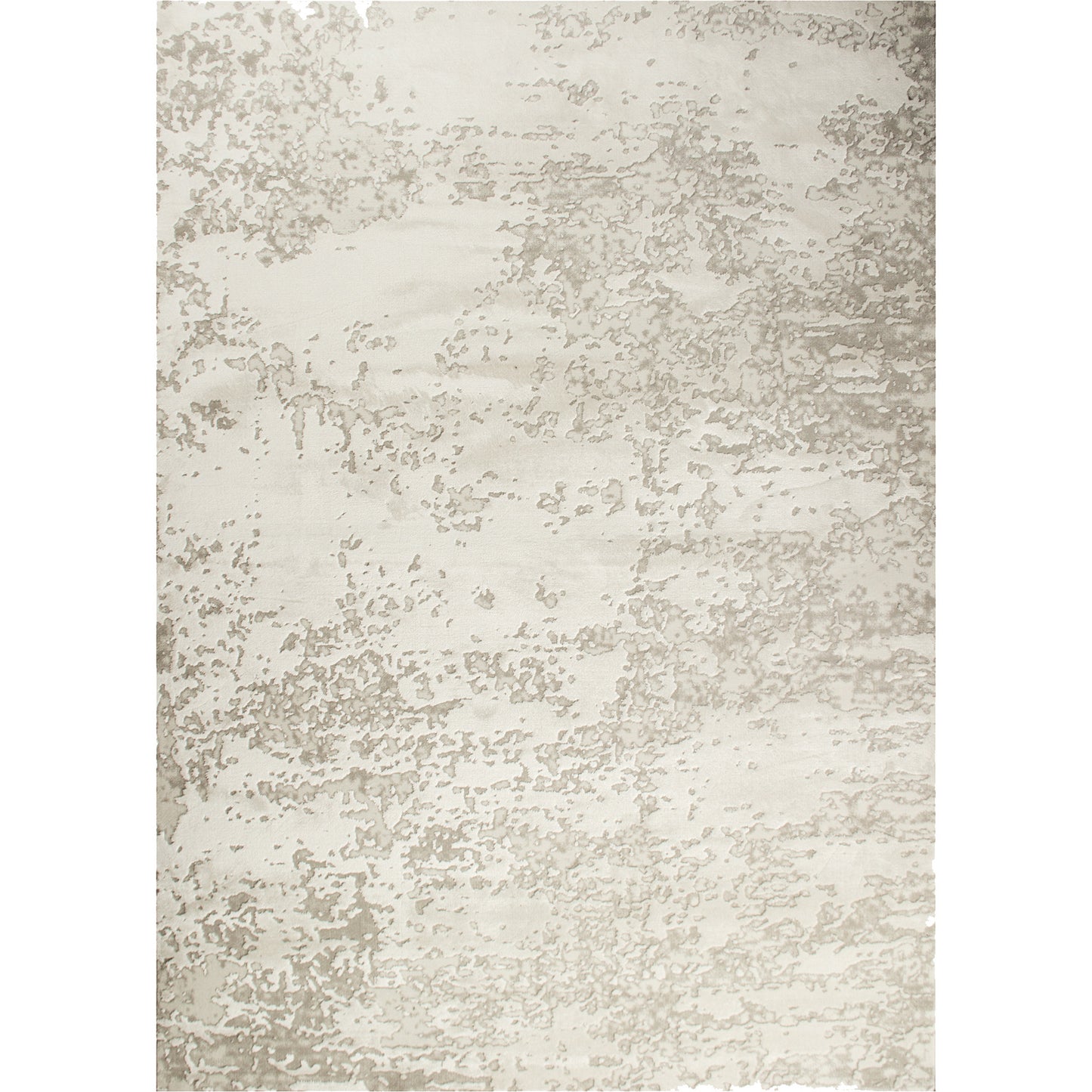 Camila Rectangle Grey/Off-White Indoor Rug 2'6" X 10 Ft