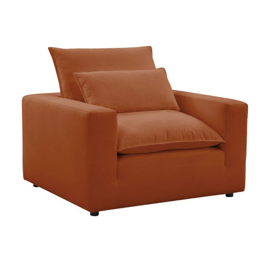 TOV Furniture Cali Rust Arm Chair