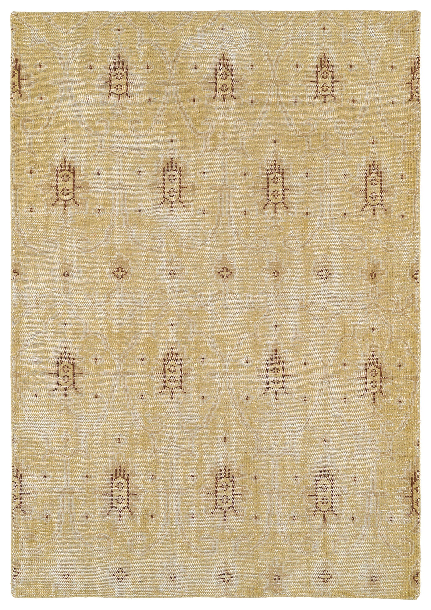 Kaleen Restoration Collection Light Gold Area Rug 8' x 10'
