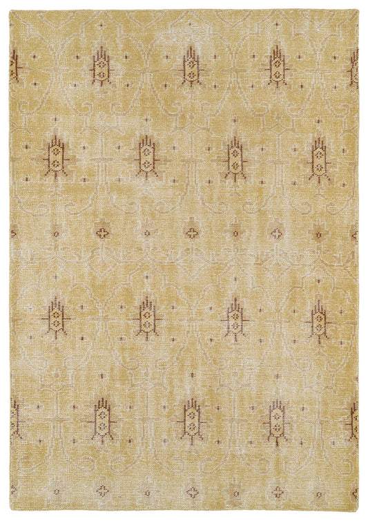 Kaleen Restoration Collection Light Gold Area Rug 8' x 10'