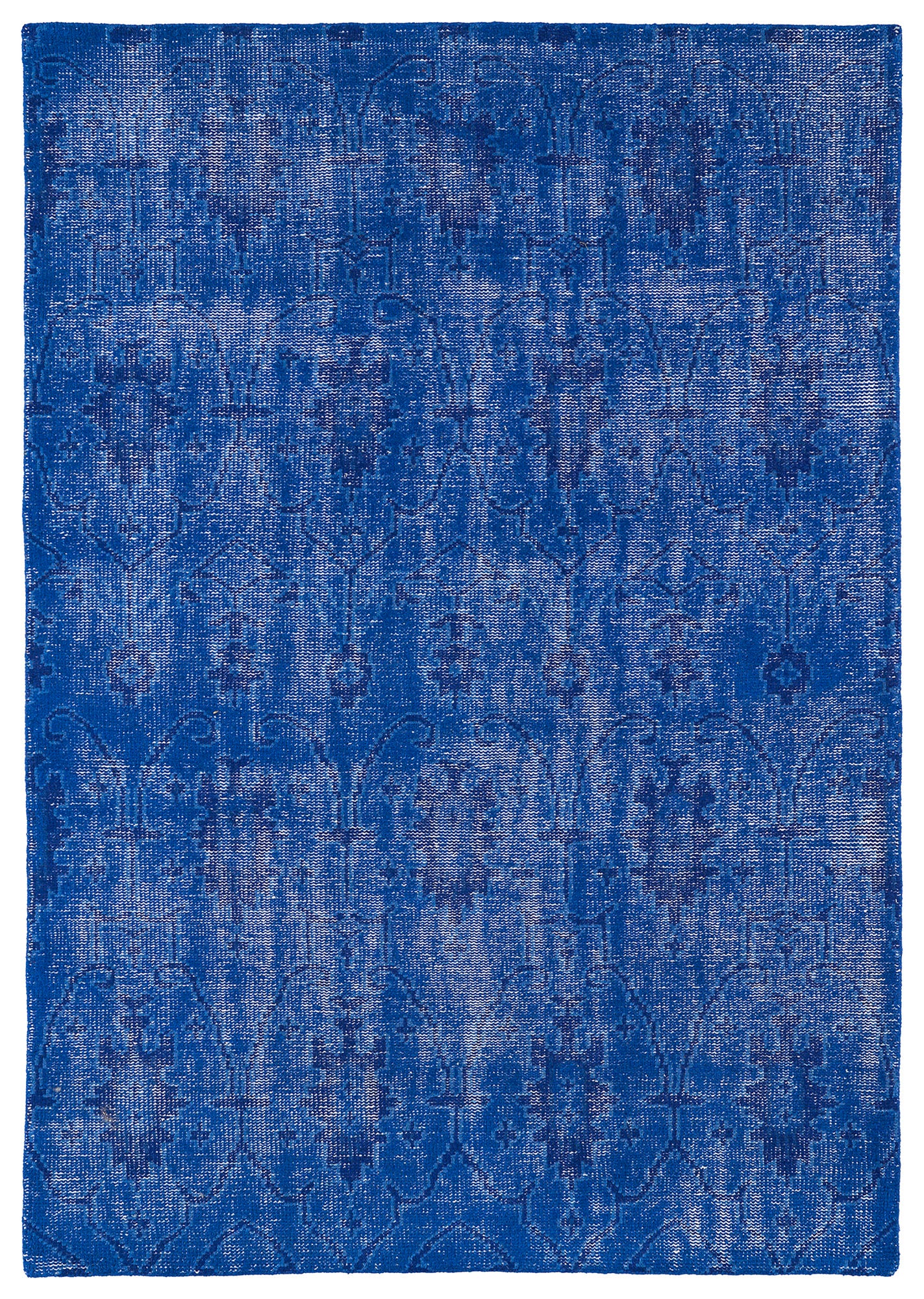 Kaleen Restoration Collection RES01-17 Blue Throw Rug 2' x 3'