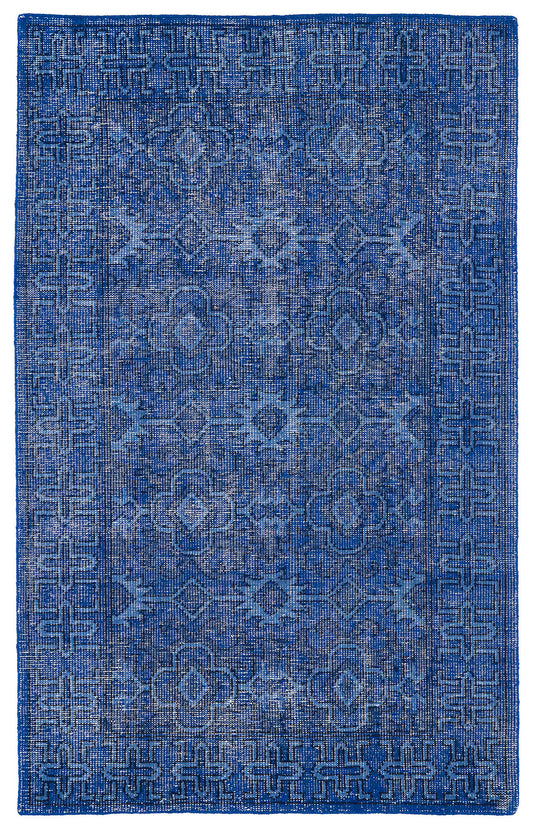 Kaleen Restoration Collection RES04-17 Blue Area Rug 9' x 12'
