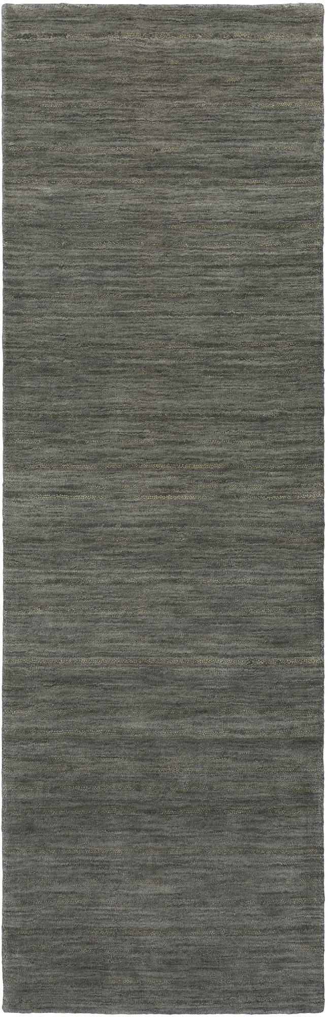 Rafia RF100 Charcoal 2'6" x 12' Runner Rug