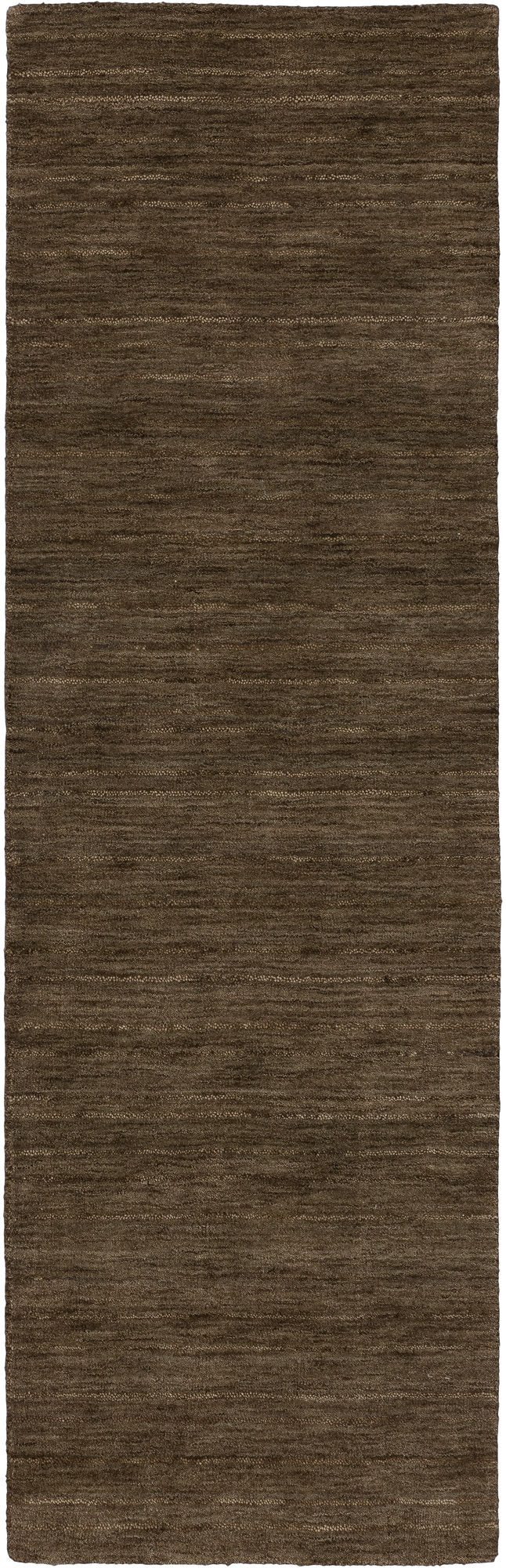 Rafia RF100 Chocolate 2'6" x 12' Runner Rug