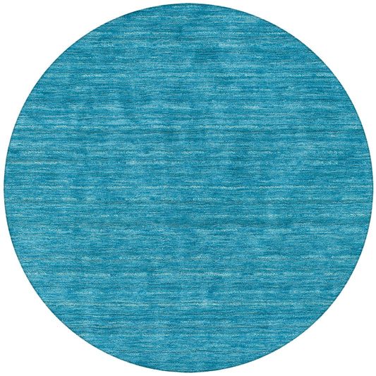 Rafia RF100 Cobalt 4' x 4' Round Rug