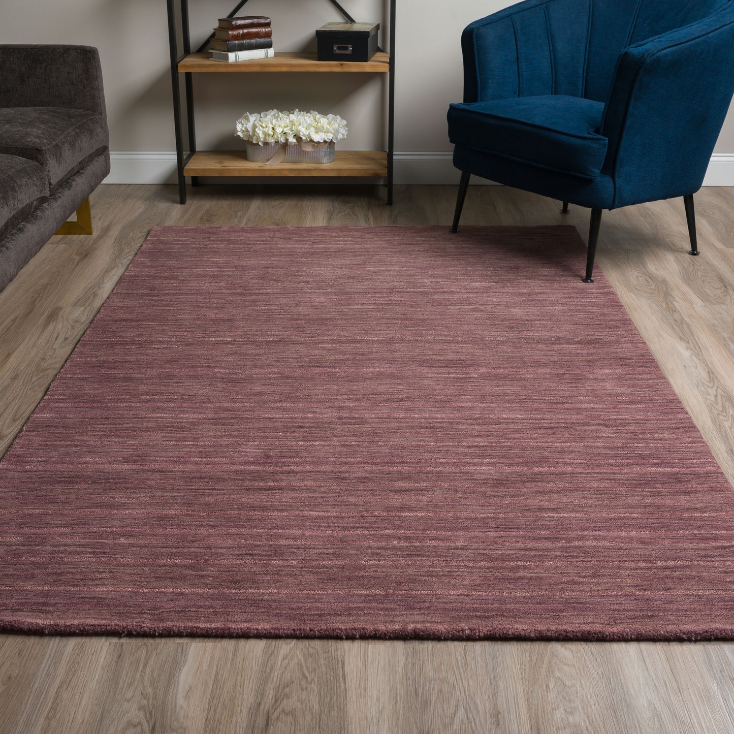 Rafia RF100 Plum 12' x 15' Rug