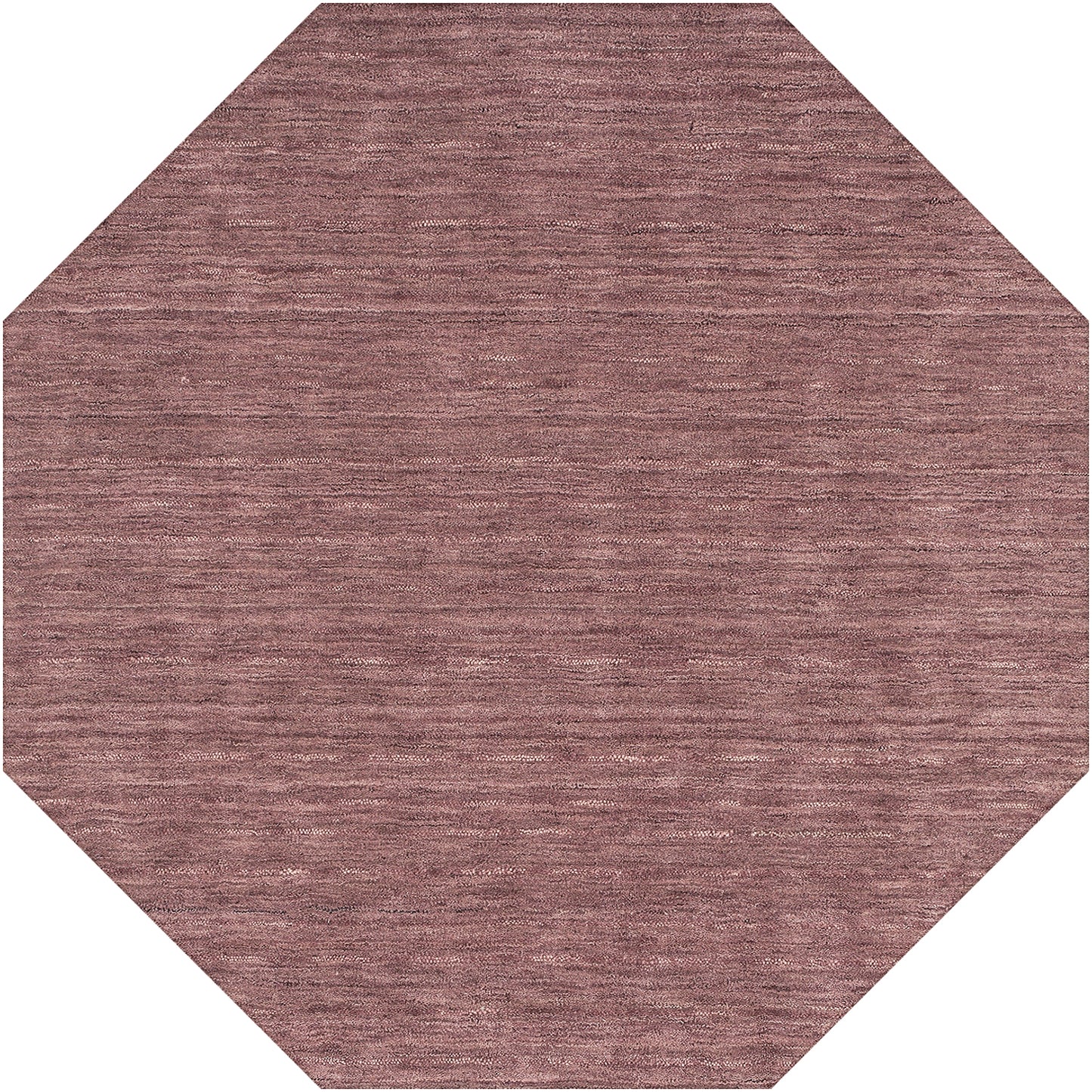 Rafia RF100 Plum 8' x 8' Octagon Rug