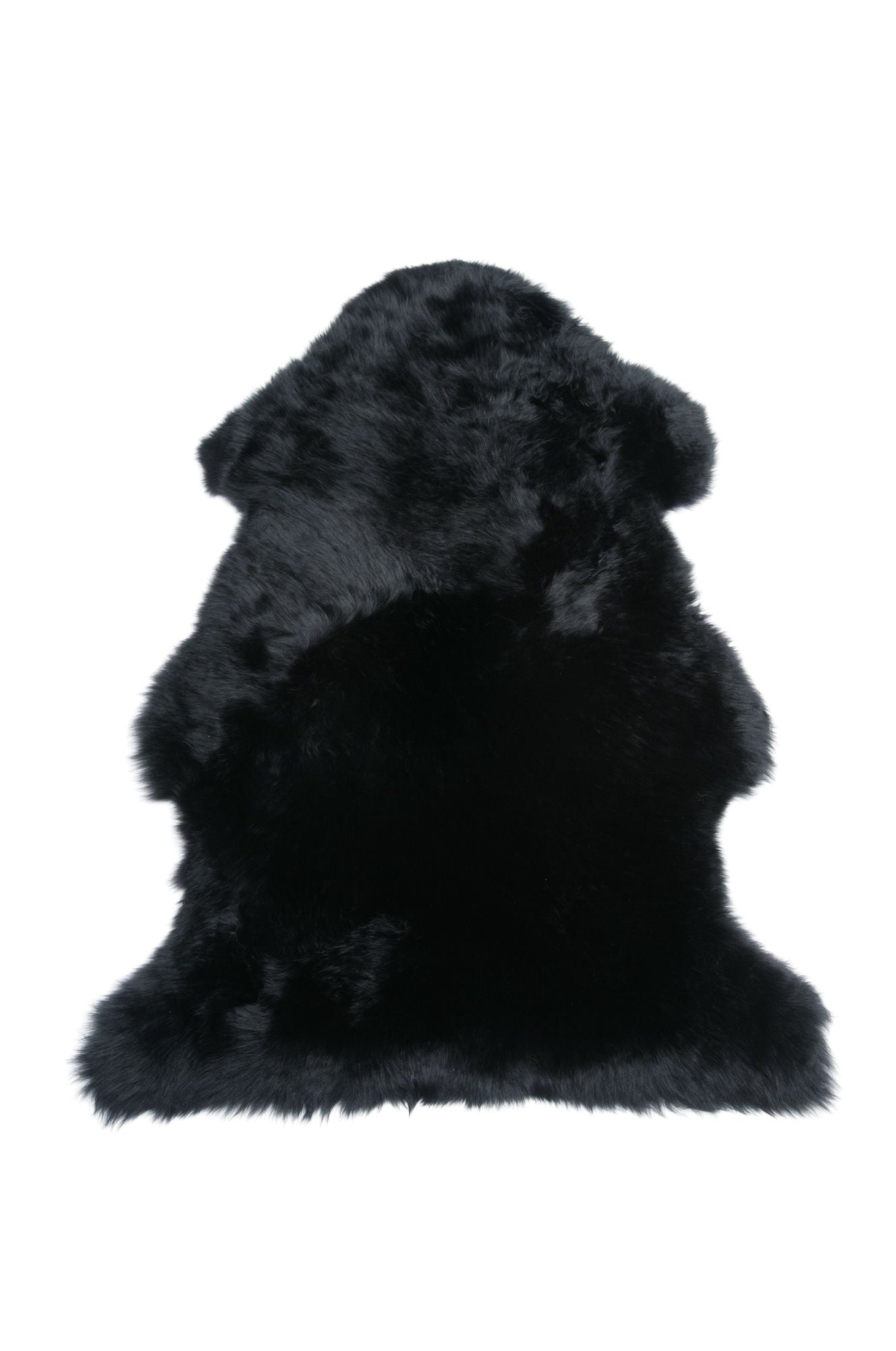 2 X 3' Single Pelt BLACK