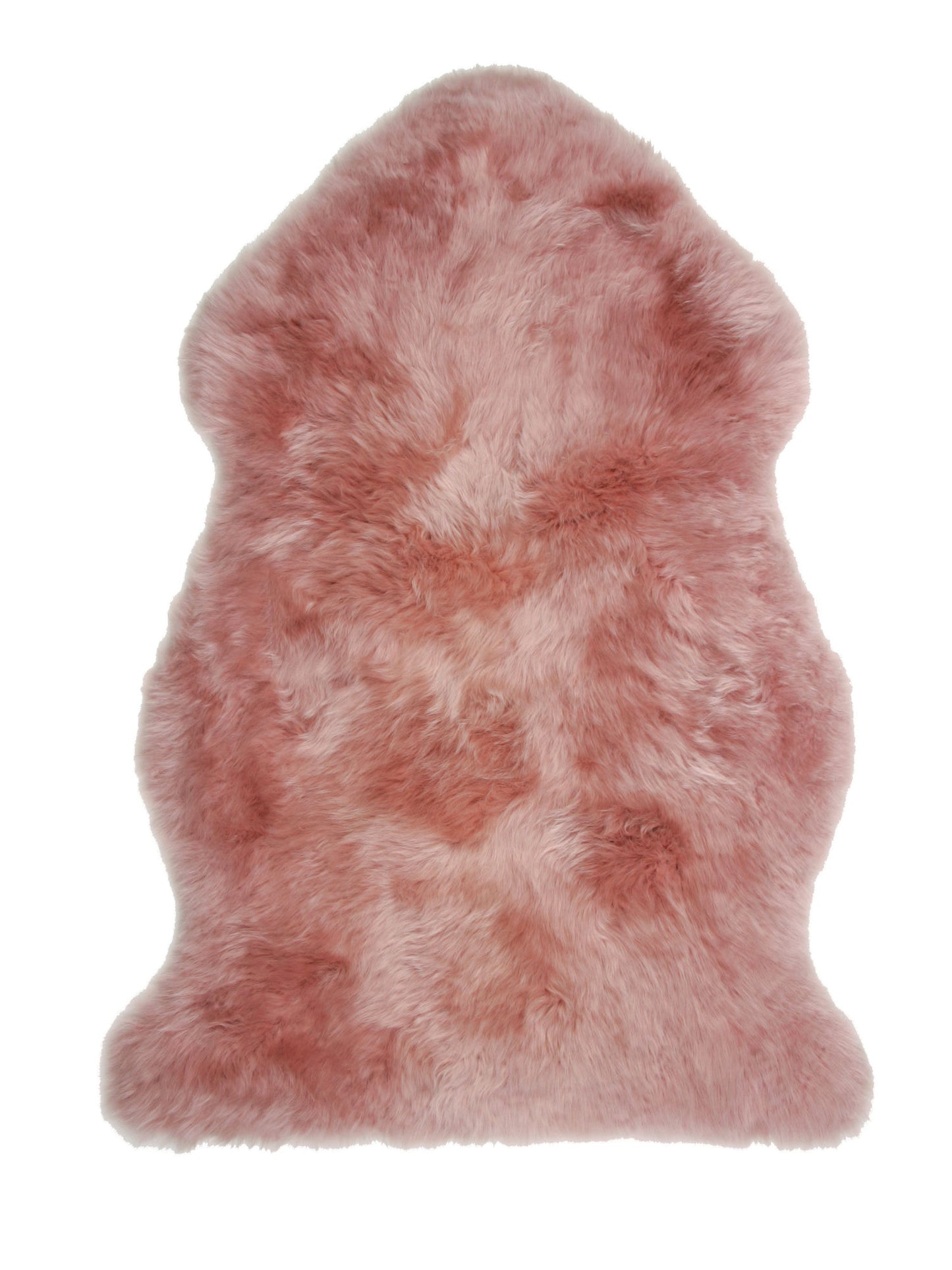 2 X 3' Single Pelt DARK ROSE