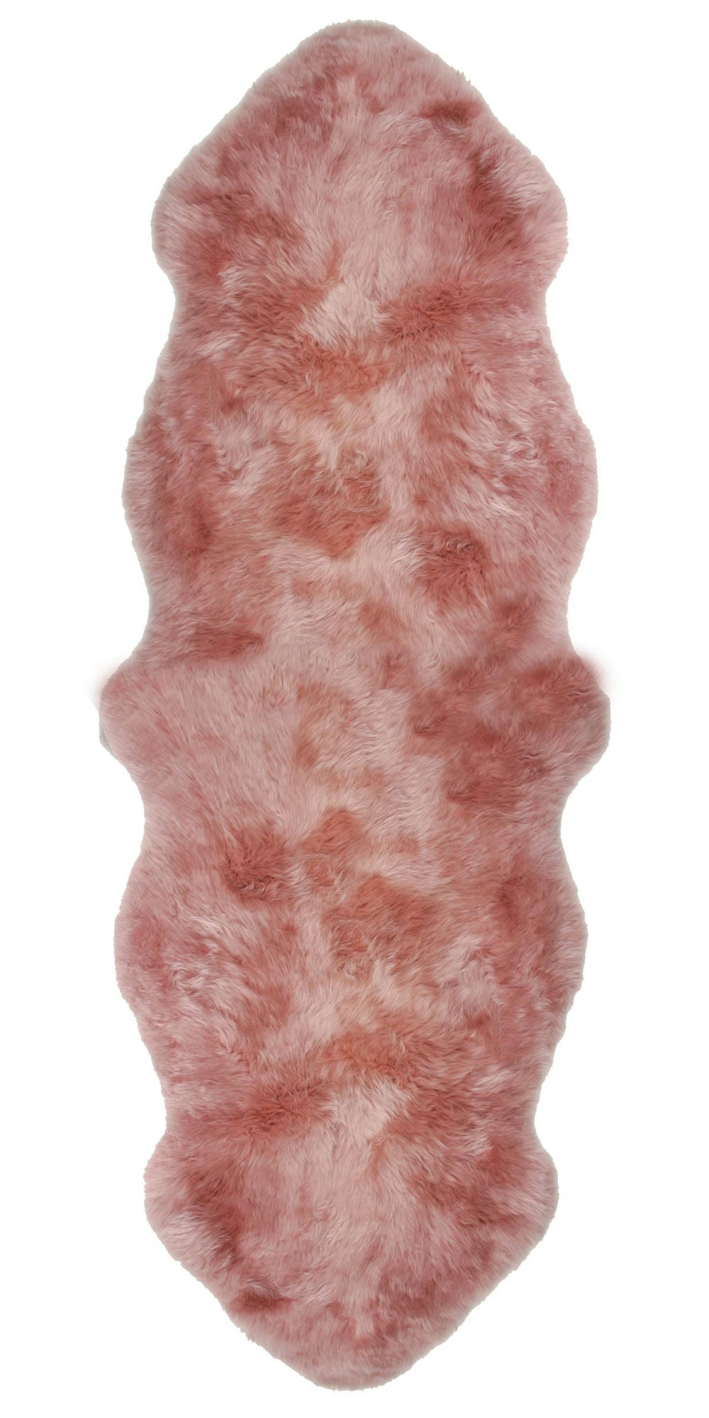 2 X 6' Double Pelt DARK ROSE