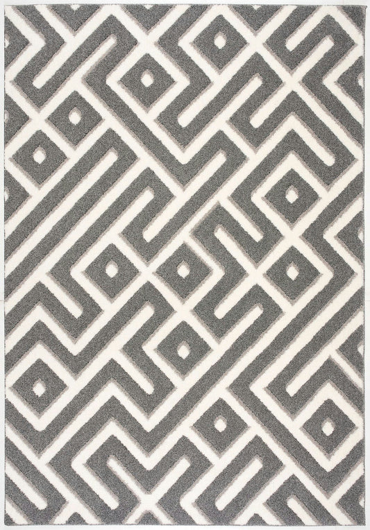 Rome-Ls10063-Gray-7.10 X 10.6 Area Rug