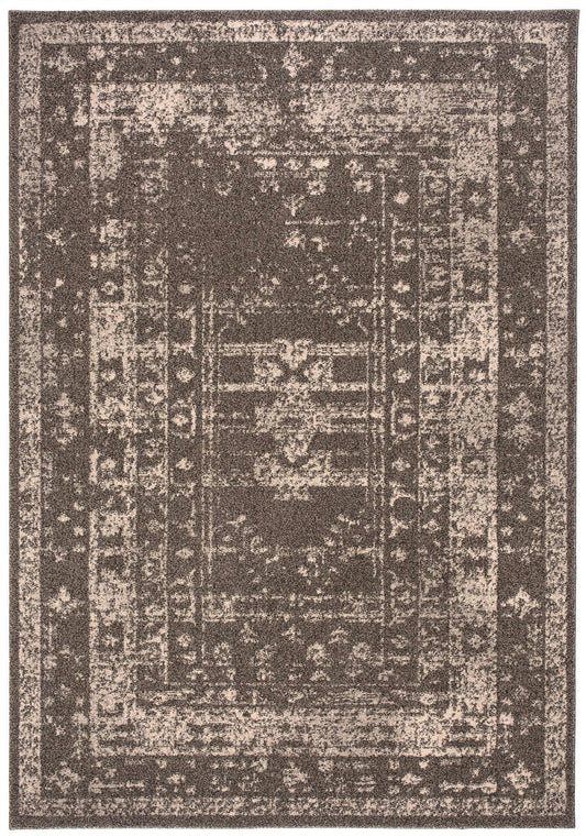 Rome-Ls10066-Brown-7.10 X 10.6 Area Rug