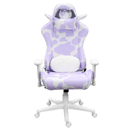 Techni Sport TS85 Lavender COW Series Gaming Chair