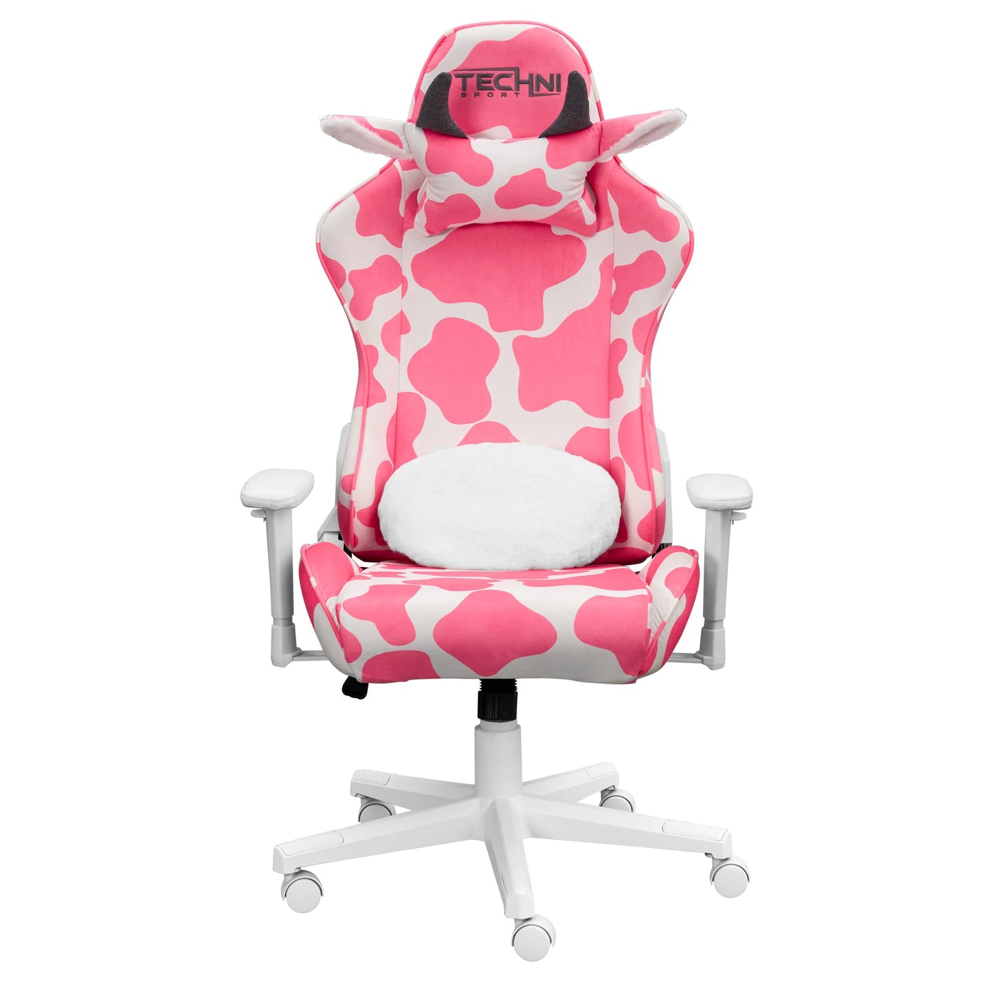 Techni Sport TS85 Pink COW Series Gaming Chair
