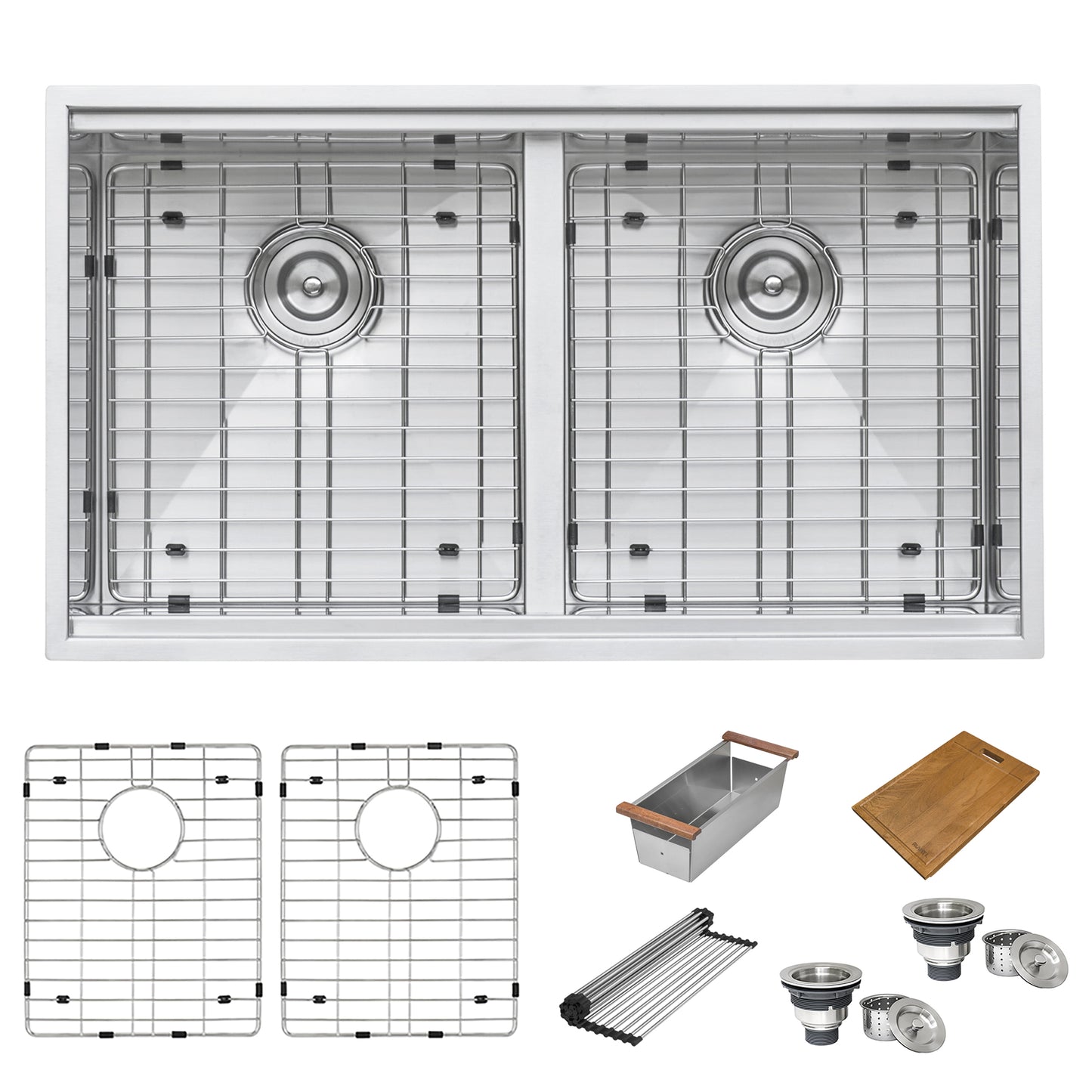 Ruvati Roma 30 x 19 inch Undermount Stainless Steel Kitchen Sink