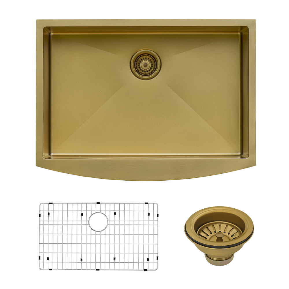 Ruvati Terraza 33 x 22 inch Apron Front Kitchen Sink