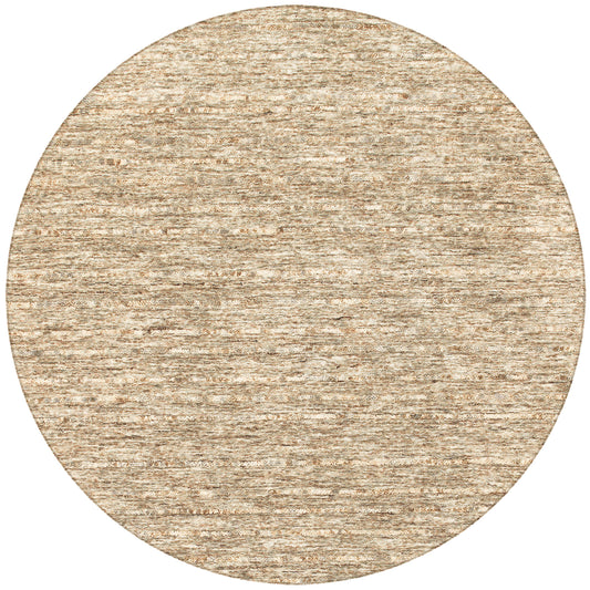 Reya RY7 Fudge 6' x 6' Round Rug