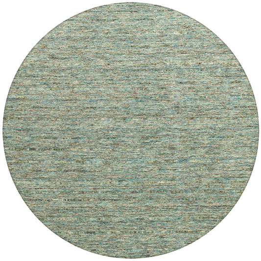 Reya RY7 Turquoise 6' x 6' Round Rug