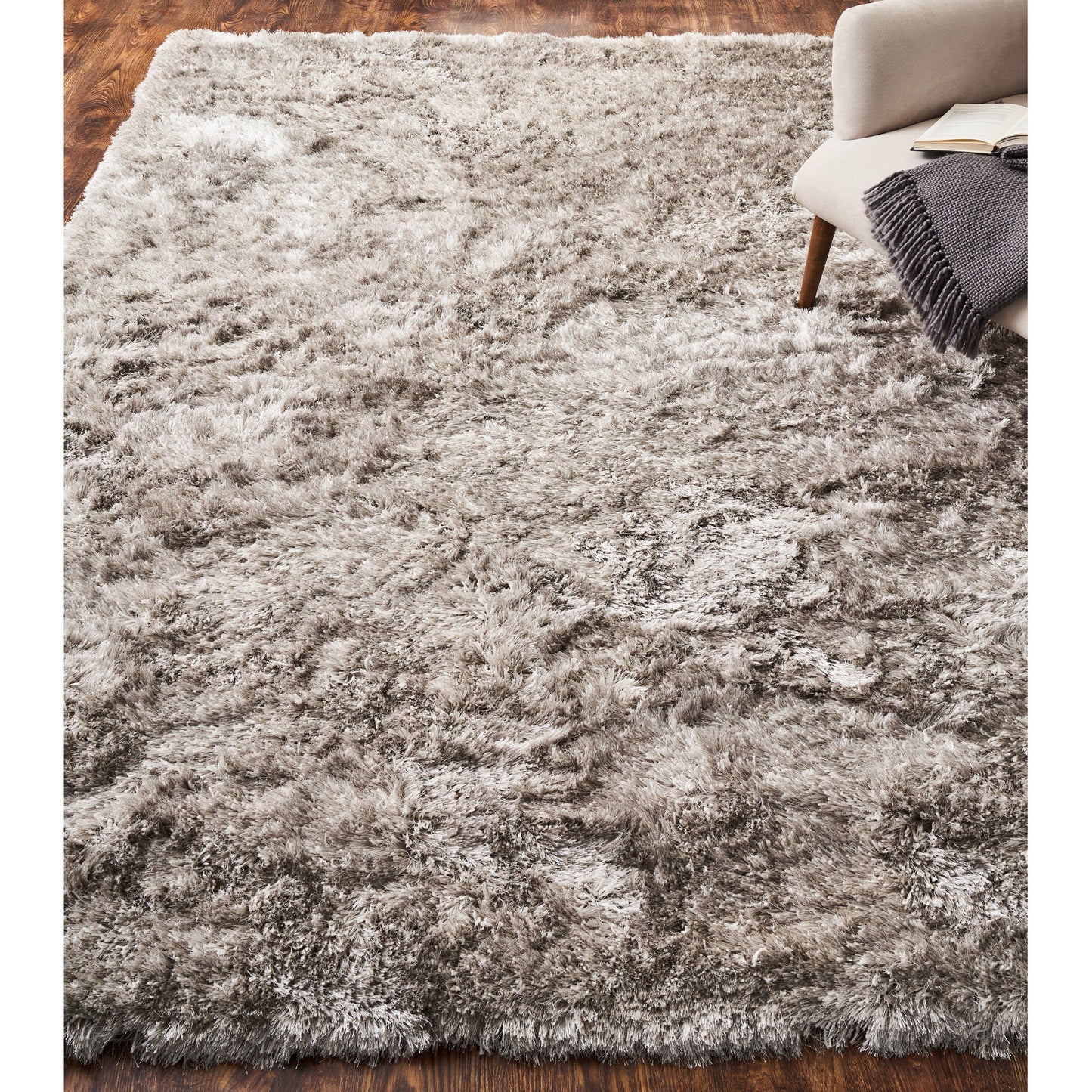 Zurich Rectangle Grey Indoor Rug 3X4 Ft