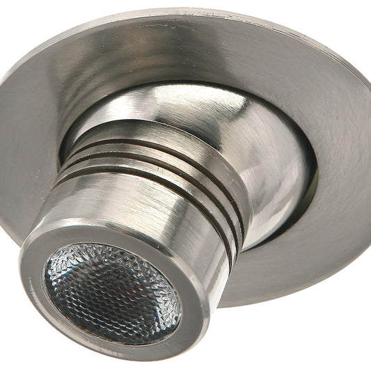 Brushed steel Metal Led display light - Recess light