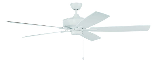60" Super Pro Fan with Blades in White