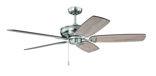 56" Supreme Air Plus Ceiling Fan in Brushed Polished Nickel