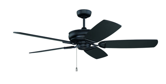 56" Supreme Air Plus Ceiling Fan in Flat Black