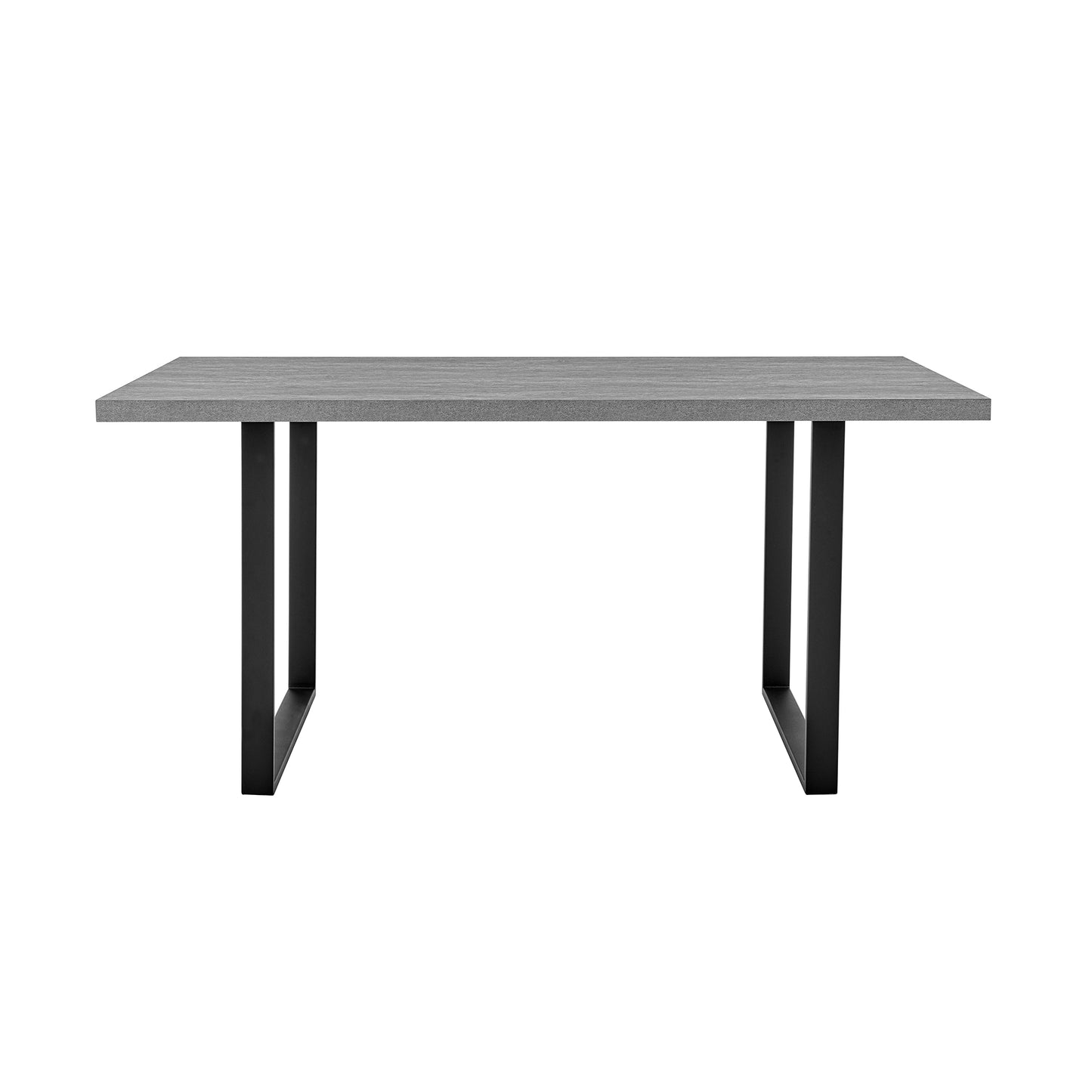 Fenton and Charcoal Monarch 7 Piece Modern Rectangular Dining Set
